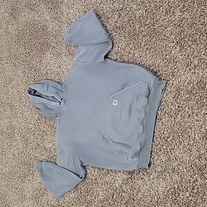 Carhartt Gray hoodie Sz L